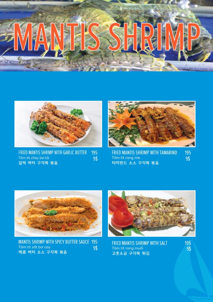Mantis Shrimp Specials near Hoi An Old Town Restaurants